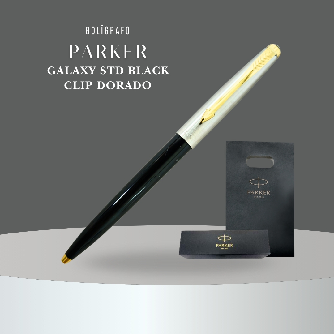 Galaxy STD Black Clip Dorado